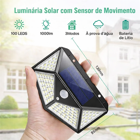 [COMPRE 1 LEVE 3] Kit Refletor Solar com Sensor Automático - Casa Bella