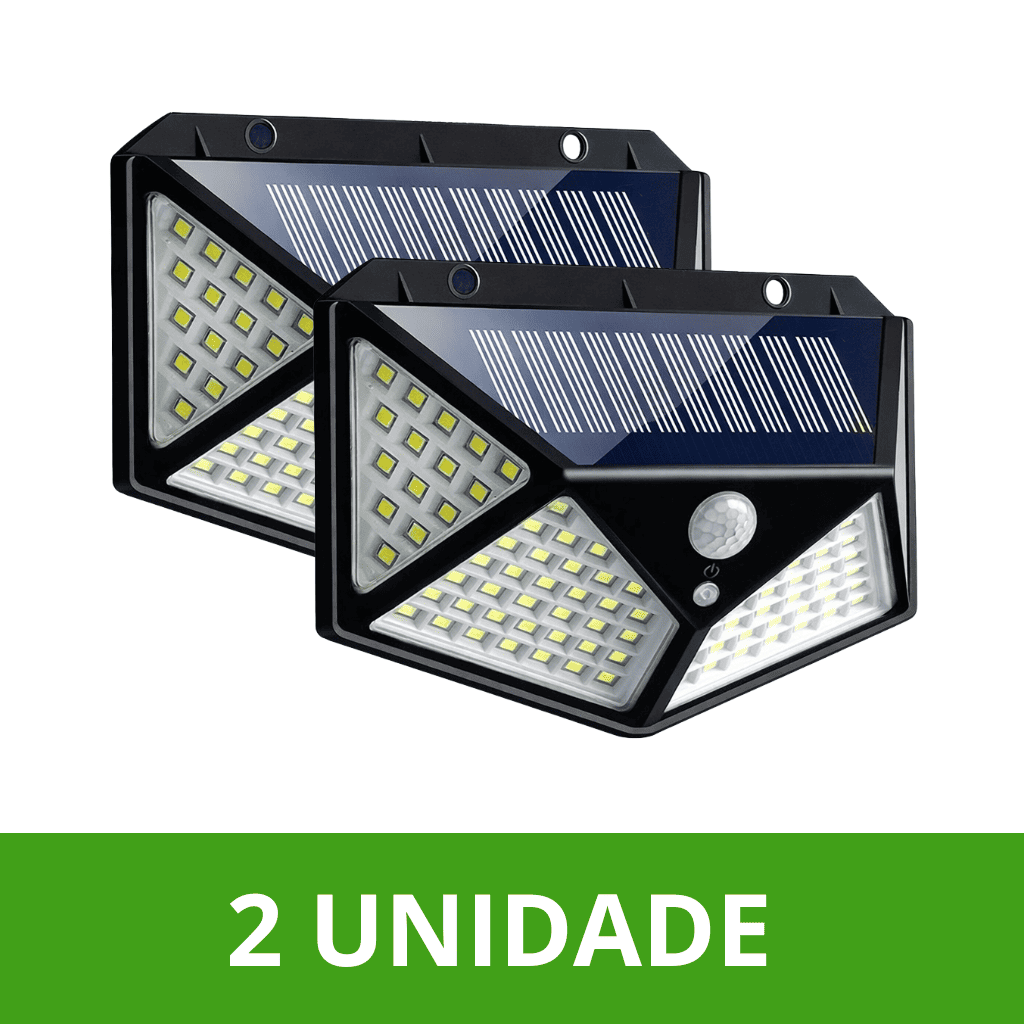 [COMPRE 1 LEVE 3] Kit Refletor Solar com Sensor Automático - Casa Bella