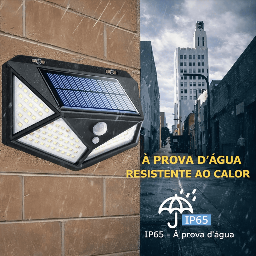 [COMPRE 1 LEVE 3] Kit Refletor Solar com Sensor Automático - Casa Bella