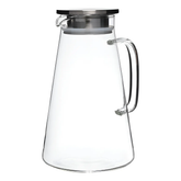 Jarra Vidro Borossilicato com Tampa Inox 1,8 Litros