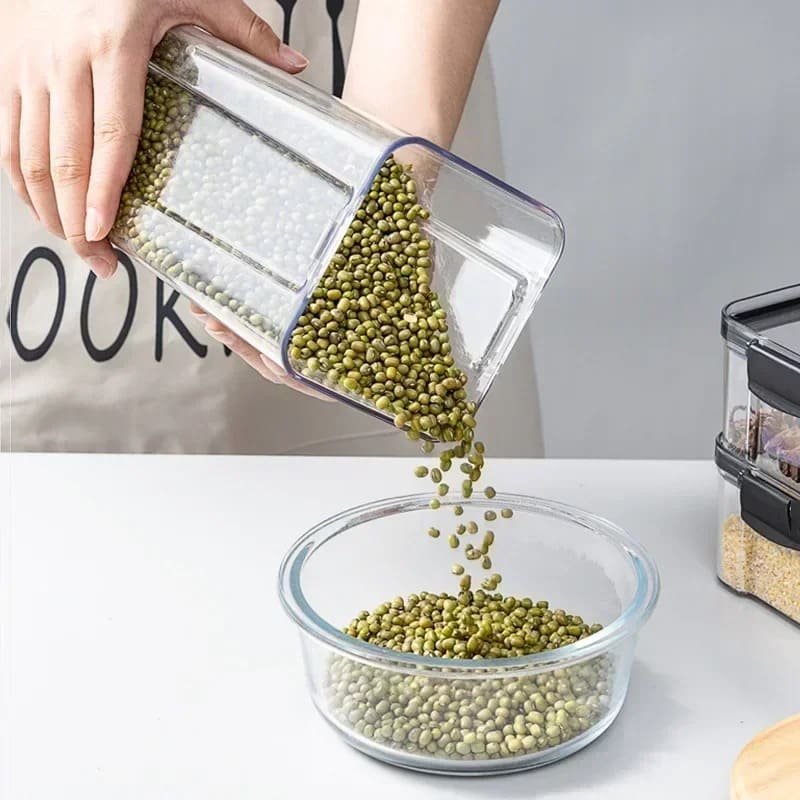 Kit Pote Hermético Quadrado