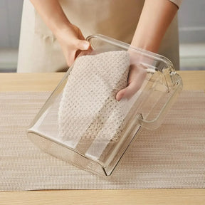 Kit Pote Hermético com Copo Medidor